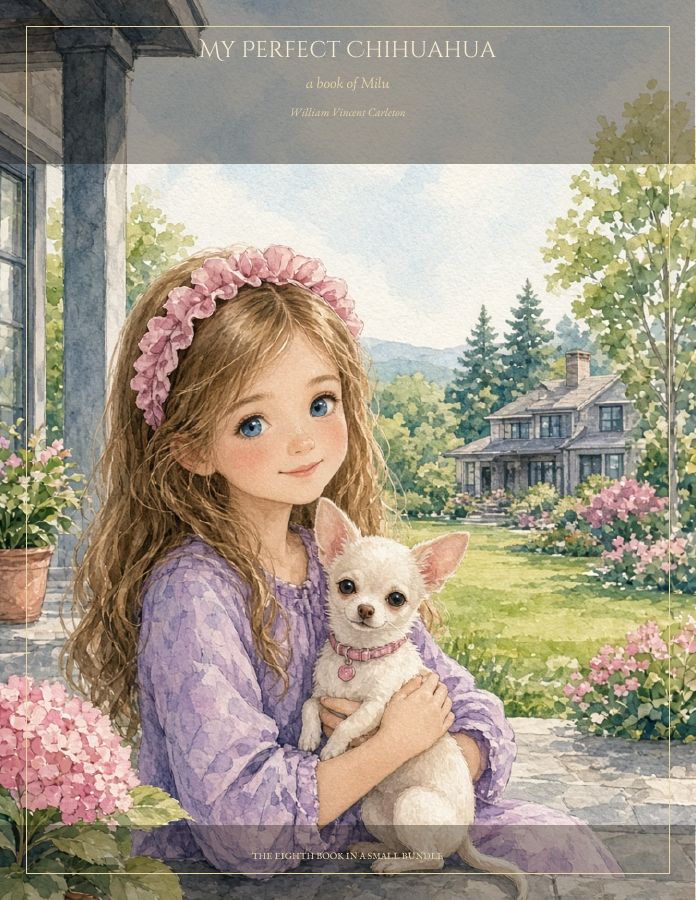 Cover of My Perfect Chihuahua, a book of Milu, by William Vincent Carleton