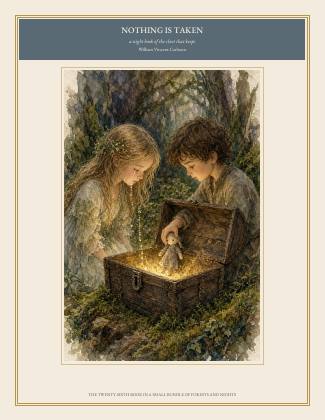 Cover of NOTHING IS TAKEN, a night book of the chest that keeps, by William Vincent Carleton