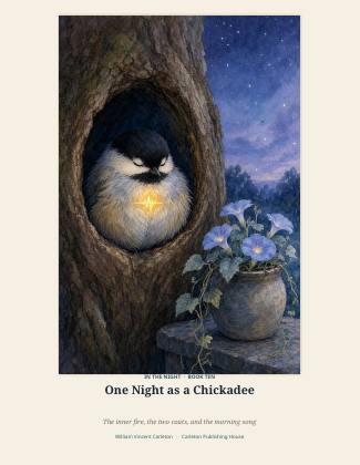 Cover of One Night as a Chickadee, The inner fire, the two coats, and the morning song, by William Vincent Carleton