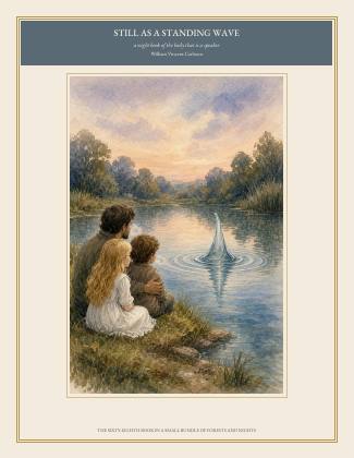 Cover of STILL AS A STANDING WAVE, a night book of the body that is a speaker, by William Vincent Carleton