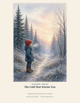Cover of The Cold That Warms You, A Saturday walk when the air is honest, by William Vincent Carleton