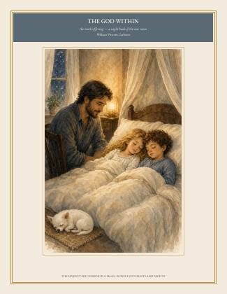 Cover of THE GOD WITHIN, the tenth offering — a night book of the one room, by William Vincent Carleton