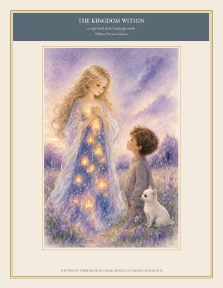 Cover of THE KINGDOM WITHIN, a night book of the landscape inside, by William Vincent Carleton