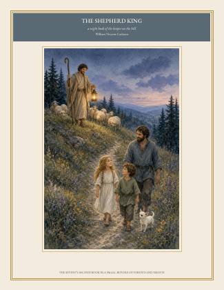 Cover of THE SHEPHERD KING, a night book of the keeper on the hill, by William Vincent Carleton
