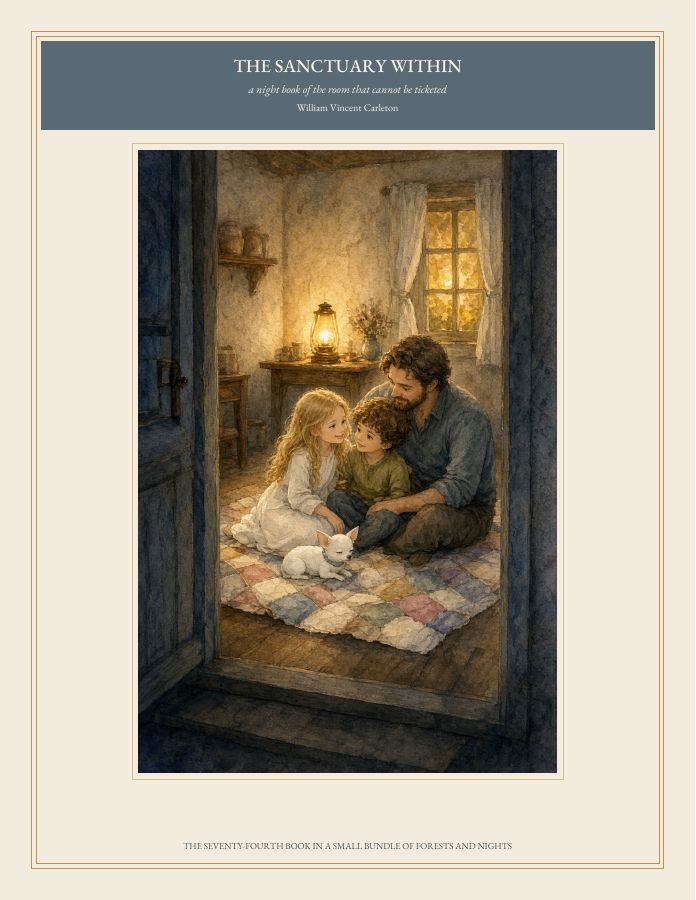 Cover of THE SANCTUARY WITHIN, a night book of the room that cannot be ticketed, by William Vincent Carleton