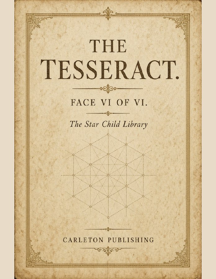 Cover of THE TESSERACT, A book of angle, by William Vincent Carleton