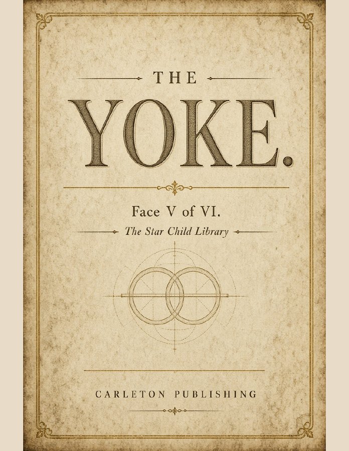 Cover of THE YOKE, A book of two courts, by William Vincent Carleton
