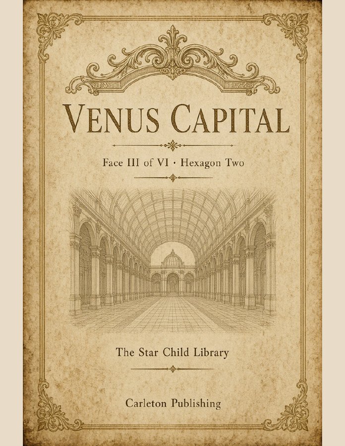 Cover of VENUS CAPITAL, A book of the public body, by William Vincent Carleton
