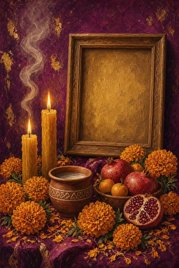 Heartwood card art from the Ofrenda collection