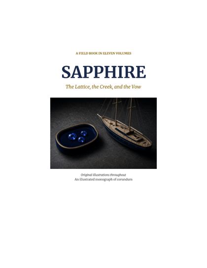 Cover of Sapphire, The Lattice, the Creek, and the Vow, by William Vincent Carleton