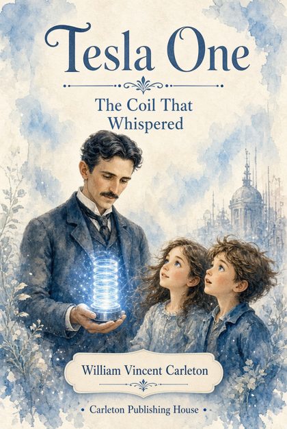 Cover of Tesla One, The Coil That Whispered, by William Vincent Carleton