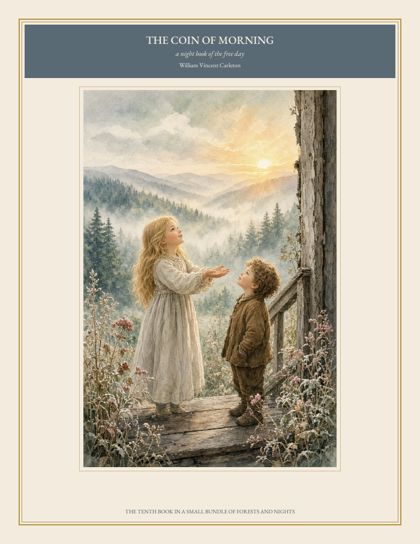 Cover of The Coin of Morning, a night book of the free day, by William Vincent Carleton