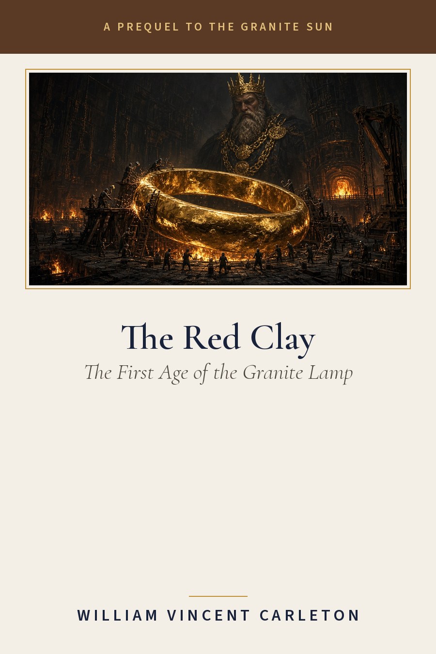 Cover of The Red Clay, The First Age of the Granite Lamp, by William Vincent Carleton